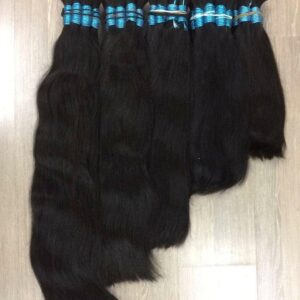 Cabelo indiano ondulado liga azul classe A